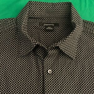 CLAIBORNE LS All Cotton Print Shirt